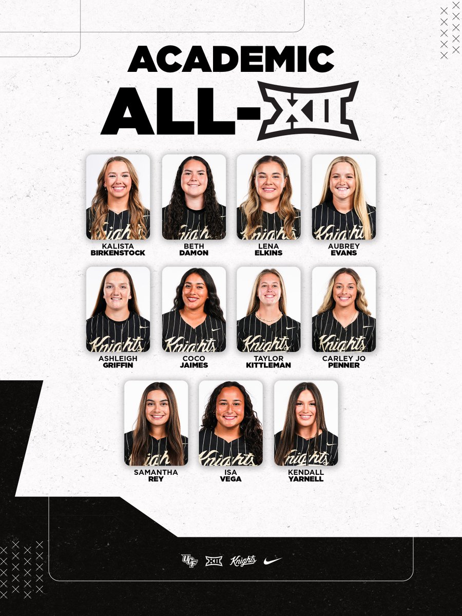 UCF_Softball's tweet photo. Scholar ballers 📚🥎 https://t.co/4tpzOgPzP6