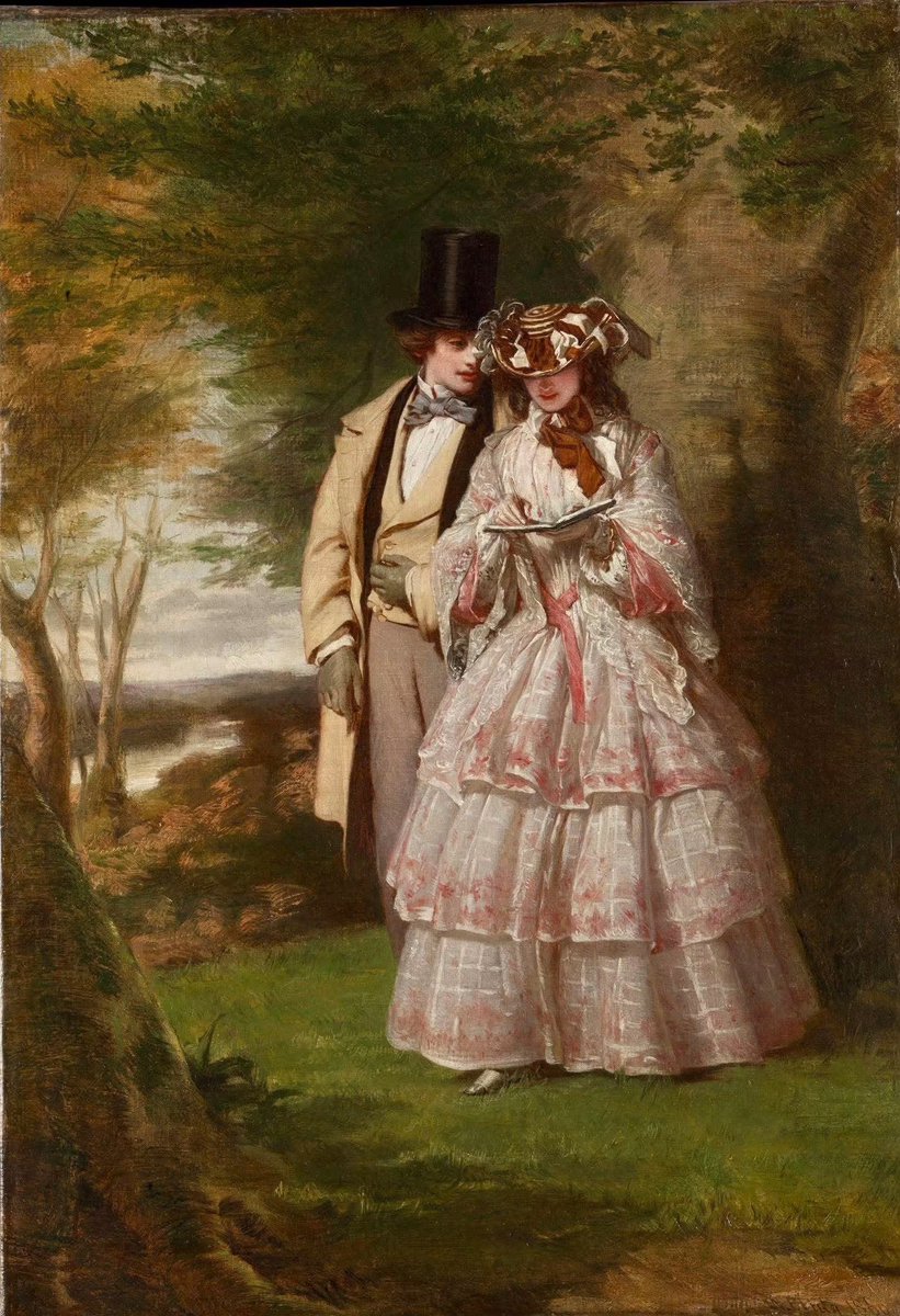 PinarKanat's tweet photo. William Powell Frith (British, 1819-1909)

Two Central Figures in "Derby Day", 1860 

Oil on canvas
18 x 12 1/2 in. (45.7 x 31.8 cm)
Metropolitan Museum of Art https://t.co/W80v2OV20D
