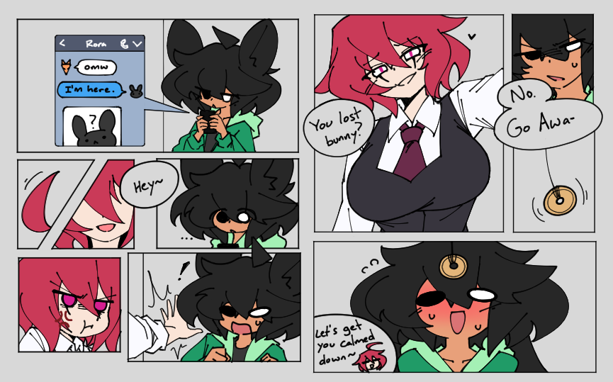 wootys_'s tweet photo. art trade with @Is_Nowhere77 =w=; https://t.co/0TDDHmmotp