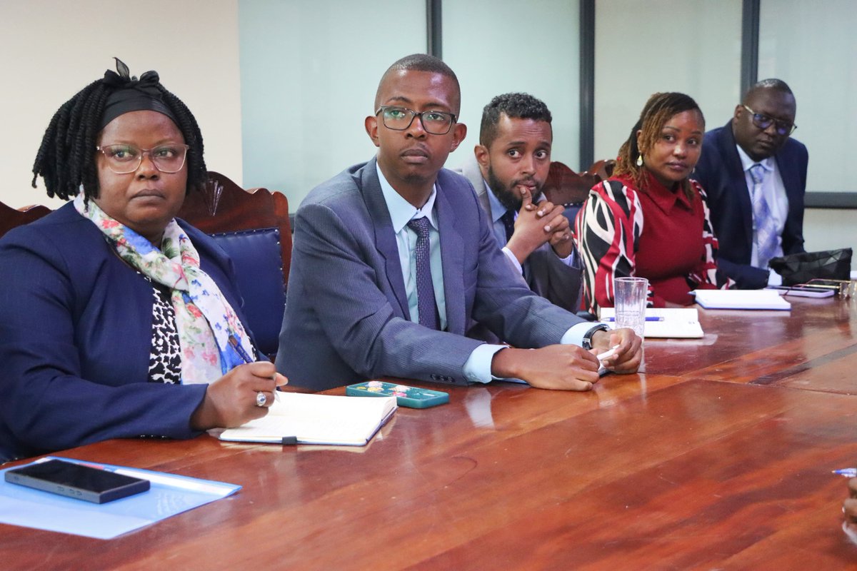 MaritimeKE's tweet photo. This afternoon, Principal Secretary for the State Department for Shipping and Maritime Affairs, Mr. Aden Millah, chaired a technical meeting with departmental officers to review progress on key programmes and align priorities for upcoming projects. https://t.co/sDEzWw0ofw