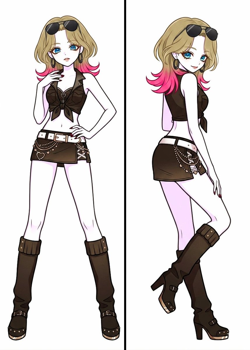 AAA1454319's tweet photo. 💄 Style Icons 🔥😎
#BlackLollipop
#ブラックロリポップ
#animeart
#characterdesign
#oc
#kawaii
#digitalart
#artistsoftwitter https://t.co/rls9lg9CCL