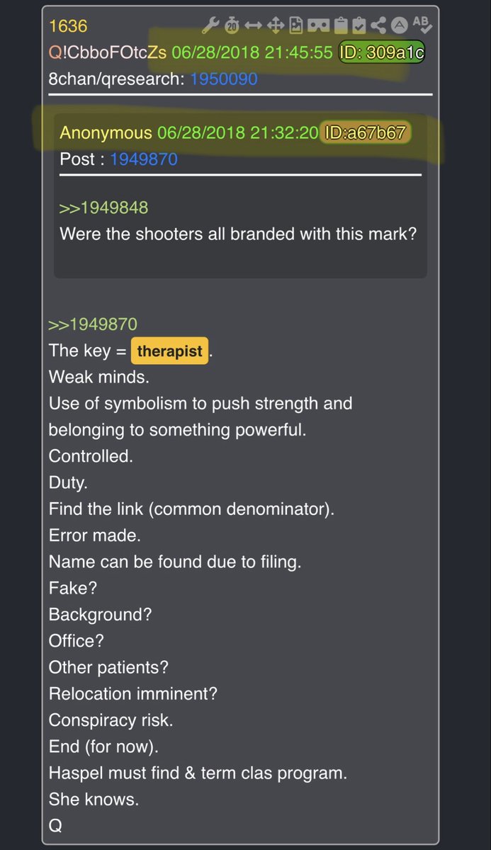OgAn0n661's tweet photo. So TWO days after Q’s Deltas alluding to MkUktra victims and their therapists MKUktra is in the news for the first time in forever. 
BQQQQQQQM https://t.co/JHvBpuHsVt