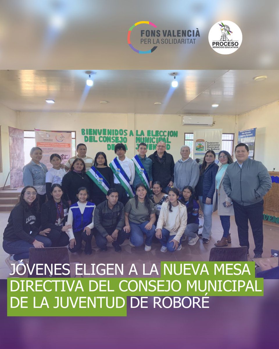 EduProceso's tweet photo. 𝐉ó𝐯𝐞𝐧𝐞𝐬 𝐞𝐥𝐢𝐠𝐞𝐧 𝐚 𝐥𝐚 𝐧𝐮𝐞𝐯𝐚 𝐦𝐞𝐬𝐚 𝐝𝐢𝐫𝐞𝐜𝐭𝐢𝐯𝐚 𝐝𝐞𝐥 𝐂𝐨𝐧𝐬𝐞𝐣𝐨 𝐌𝐮𝐧𝐢𝐜𝐢𝐩𝐚𝐥 𝐝𝐞 𝐥𝐚 𝐉𝐮𝐯𝐞𝐧𝐭𝐮𝐝 𝐝𝐞 𝐑𝐨𝐛𝐨𝐫é🤝

Con el apoyo de @fonsvalencia 

📎https://t.co/aJXt9r0xWp https://t.co/YO8vqzUASt