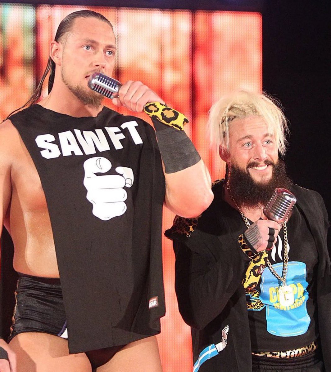 WrestlePurists's tweet photo. Big Bill, aka Big Cass is leaving AEW and rejoining WWE.

He is expected to be joined by Enzo Amore.

- @SeanRossSapp | @FightfulSelect https://t.co/szEoODDPIJ