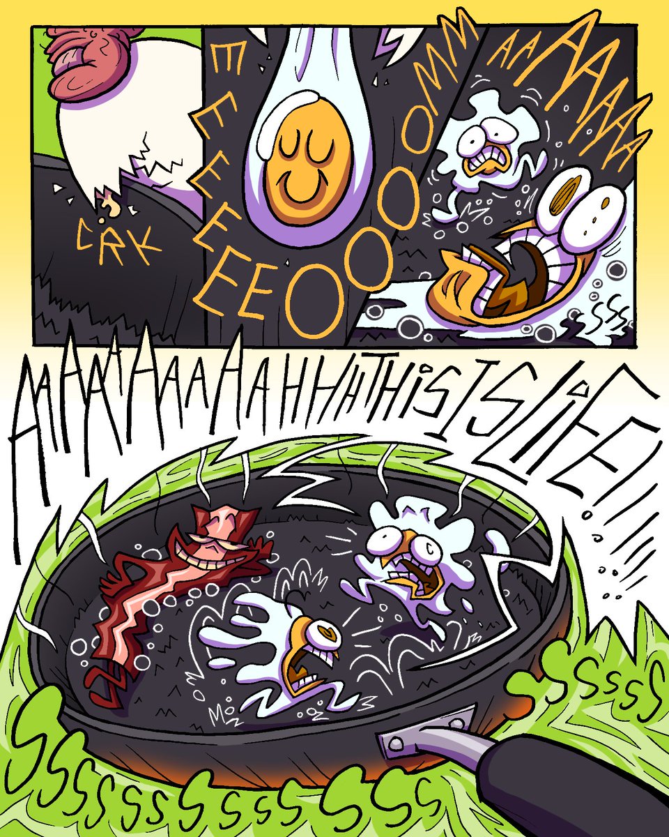 J_AlanBaker's tweet photo. Egg Elegy (2/3) https://t.co/TatyU2DlHp