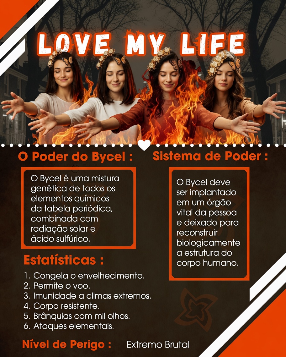 Lovemylife_POR's tweet photo. O Bycel é o sistema de energia na obra "Love My Life", que é uma metamorfose genética composta por elementos químicos....
Saiba mais sobre a obra aqui : 👇
https://t.co/p8VkHI05Ir
#Lovemylife #wattpad #bycel #garotas #spotify #livro #AnimeCommunity #portugues https://t.co/352yHSukwD