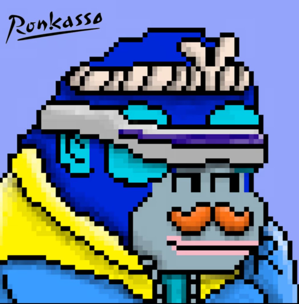 cappa_pato's tweet photo. Got this masterpiece by @ronkasso!

New mint opportunities every Tuesday &amp; Friday 😉 https://t.co/QKBtK8vZ0t