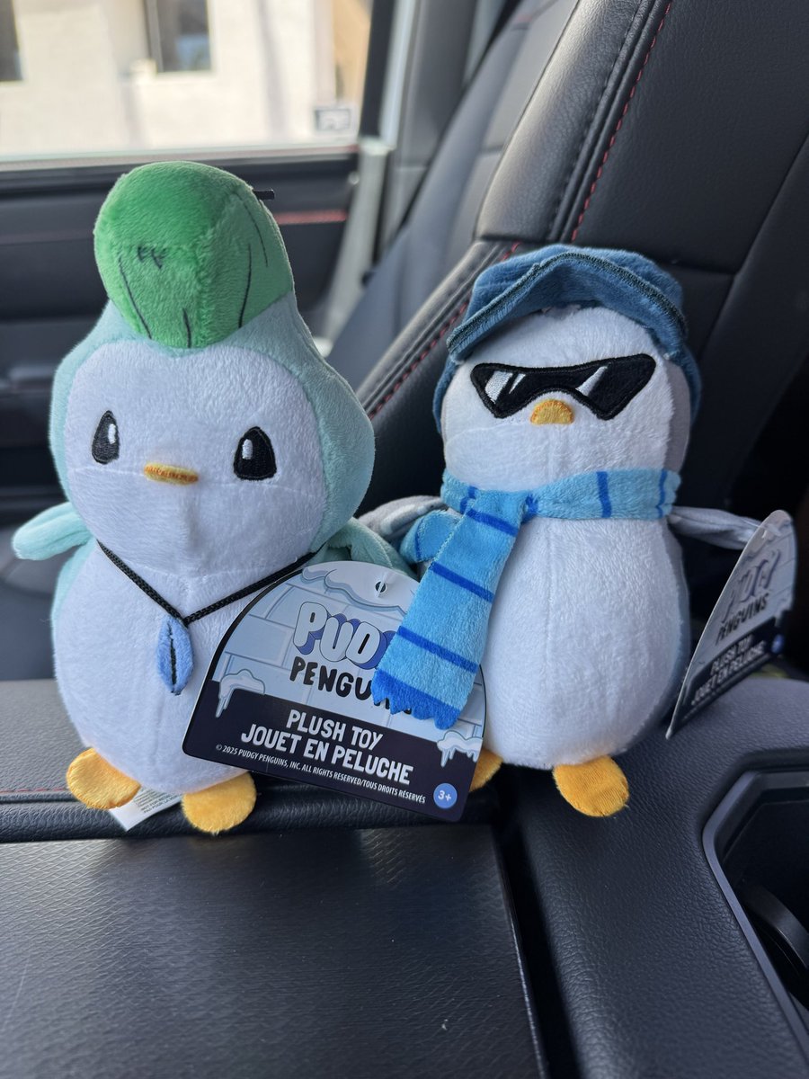 koryfaber1's tweet photo. @Berko_Crypto @pudgypenguins Kids won these at an indoor playground. Cool to see these @pudgypenguins claw game machines popping up. https://t.co/UTuJD0qlUI