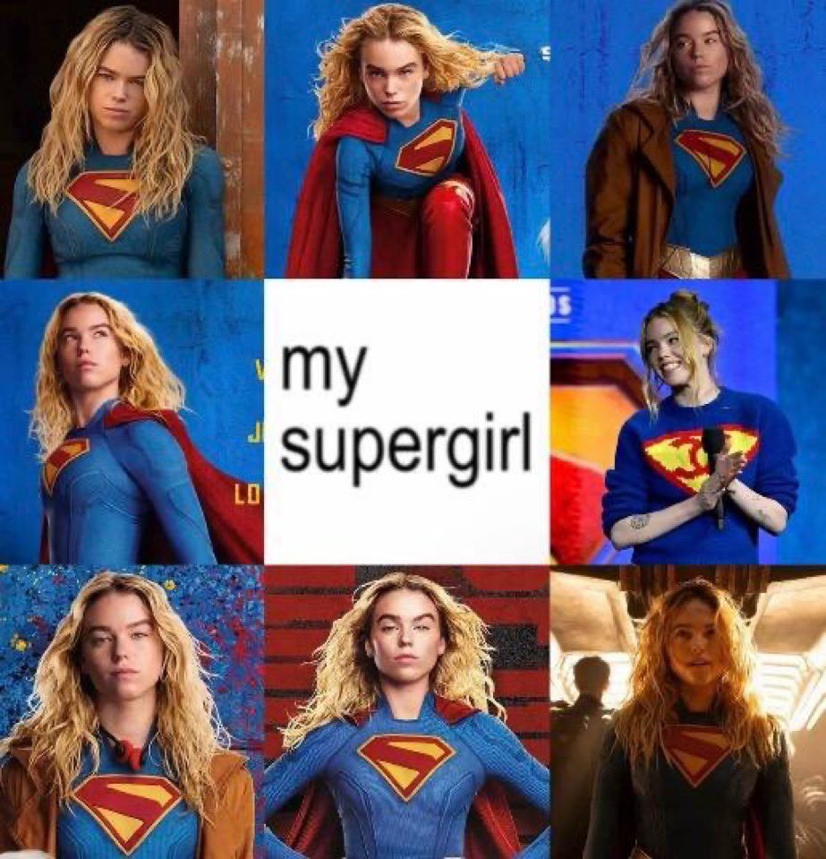 Joefanatic23's tweet photo. ⓘ this user loves milly alcock as supergirl/kara https://t.co/rCgGdvSOra