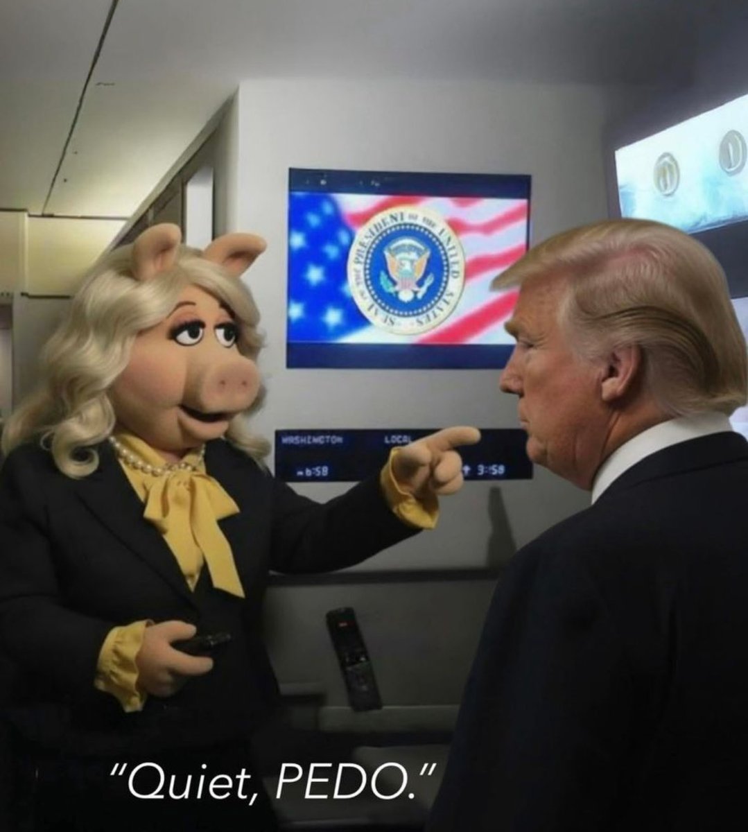 AdkApril's tweet photo. @Kimifinster7 @FrackHazReveal Fuck the #FirstProstitute
@FLOTUS KNOWS #PedophileInChief @POTUS #RELEASEALLTHEEPSTEINFILES @DAGToddBlanche @GOP #GOPVoteThemAllOUT https://t.co/Iv2mtA9RDI