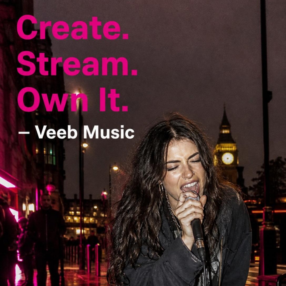GoVeebMusic's tweet photo. Just dropped my new track at 6 a.m. in an empty London club… and it’s streaming free right now. 🎧

No middlemen. No hidden fees. Just pure ownership.

This is the platform artists actually deserve. 🔥

Stream free → https://t.co/CFtA2zM3ck https://t.co/9d5lyWswnr