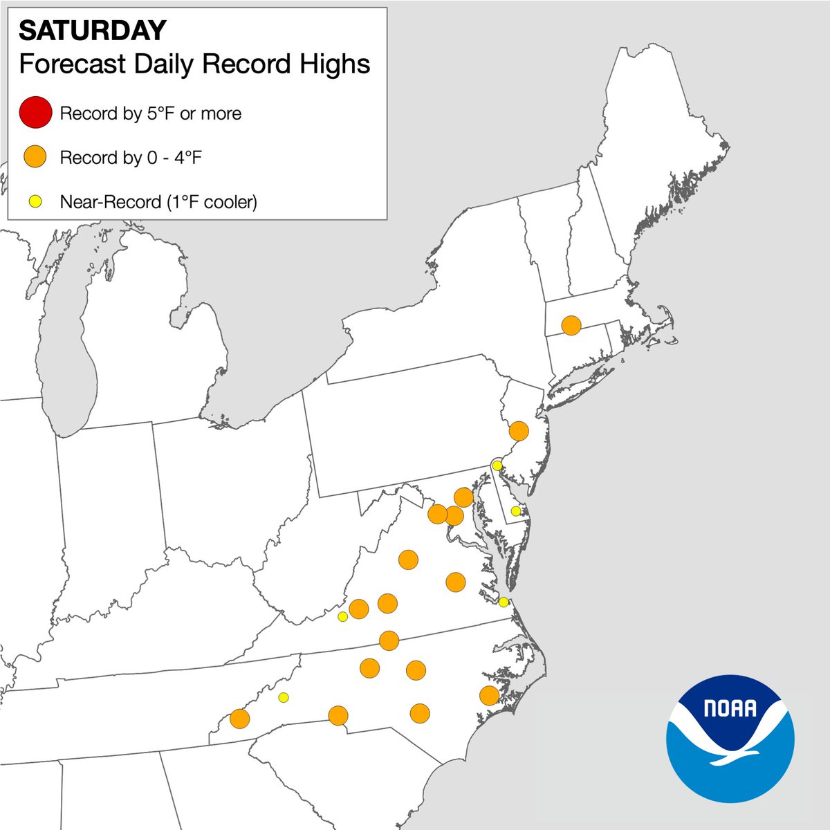 NWS's tweet photo. It is summer, and yeah, summer can be hot, but this stretch of upcoming record-breaking heat from the Midwest to the East Coast will be particularly dangerous. This is due not only to the soaring daytime highs, but also the days-long duration of heat, and even morning lows that will be record warm – depriving areas of nighttime relief. Visit https://t.co/IPBxC6DrZl on tips to stay safe.