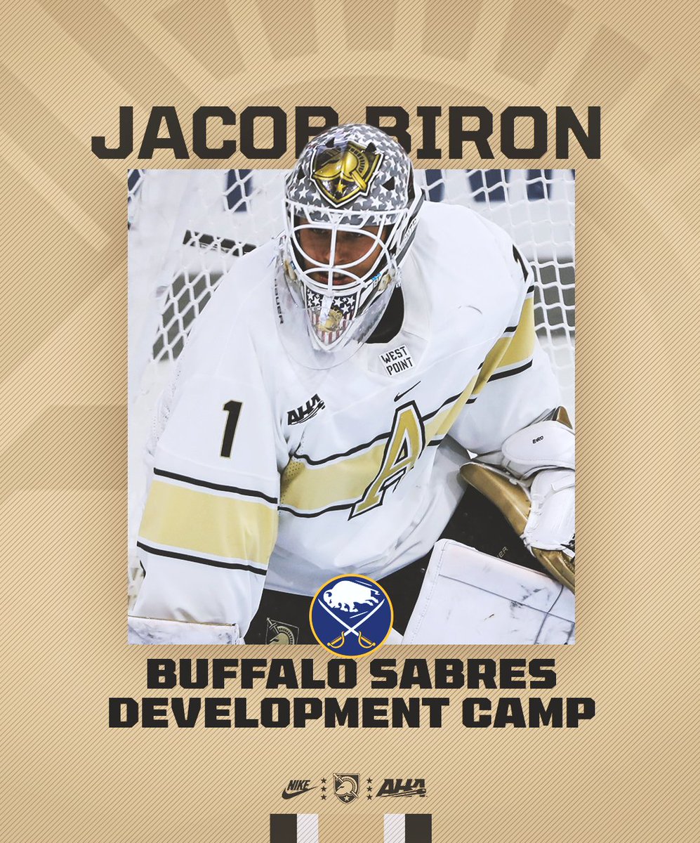 ArmyWP_Hockey's tweet photo. Good luck Jacob at @BuffaloSabres Development Camp! 👏🏒 https://t.co/aRSIitSlBm
