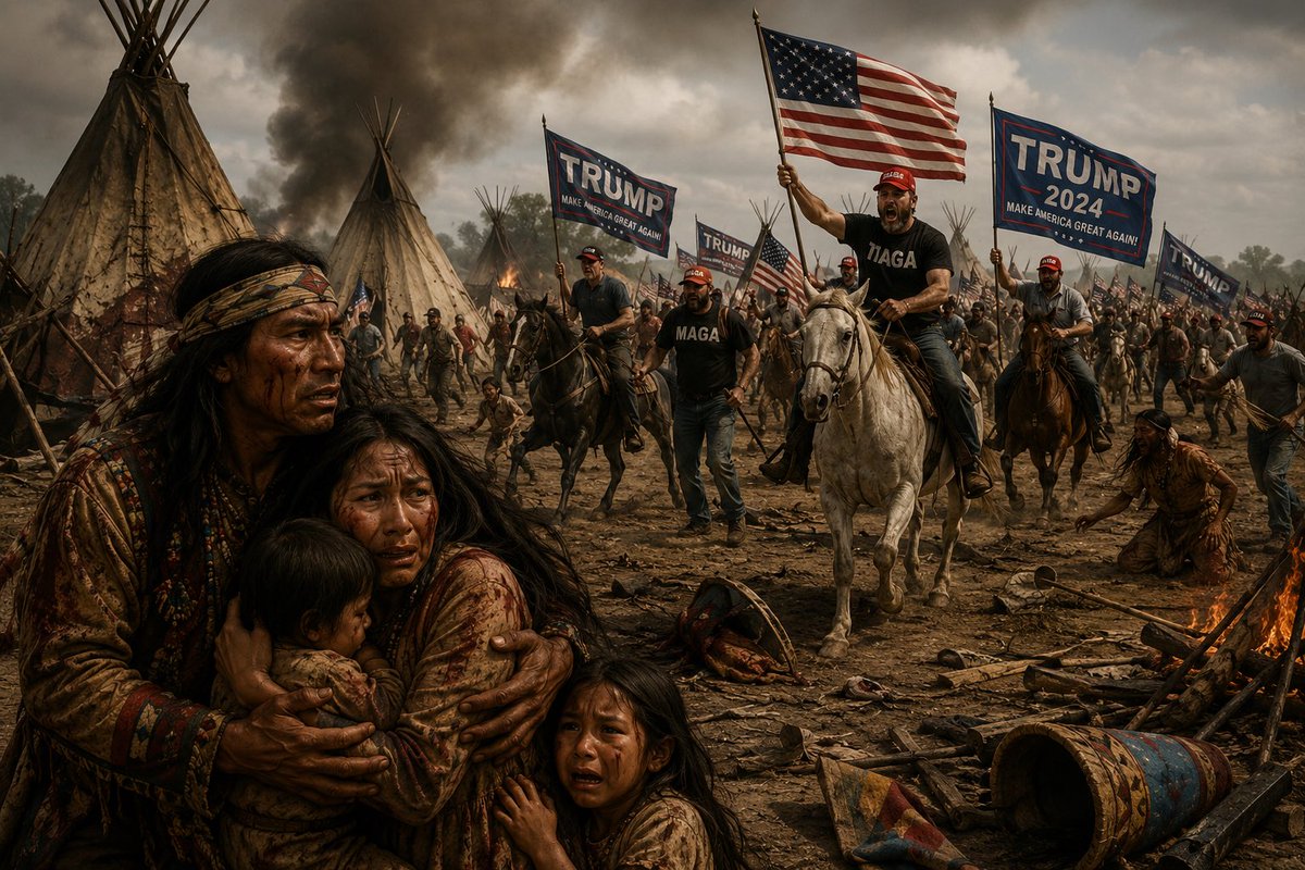 winterx099's tweet photo. @action_ronson @repdeliaramirez That’s how ur a white racist American . why they didn’t change the law when ur grandparents came to kill native Americans?  Fucking racists https://t.co/NnPjoR6bhj