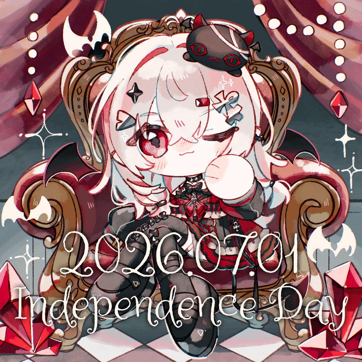 YokyuAkeru's tweet photo. \ \ 本日 7/1 から #個人勢vtuber になりました / /

おはよきゅ～！宵吸あけル(よきゅ あける)です！
レトロゲームをメインに長時間配信や朝活を
文字通り 毎 日 配 信 してます✨
よきゅのこと、見つけてくださいね！！！

▽お写真：popio様 @funu_owo https://t.co/x69qowPJhj