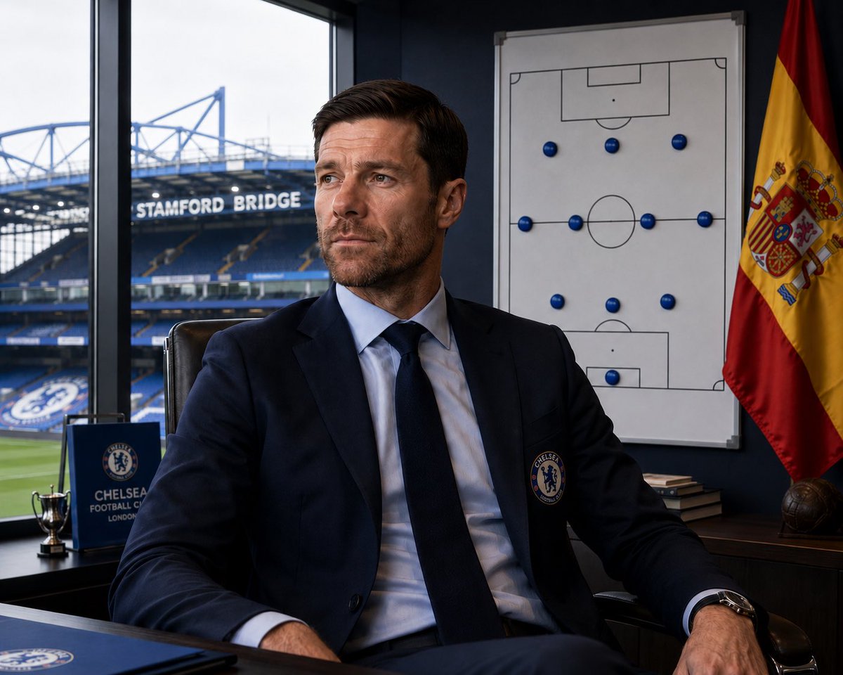 CFCPys's tweet photo. 🚨 ⏰ 🇪🇸 Xabi Alonso officially starts work as new Chelsea manager… 𝐓𝐎𝐌𝐎𝐑𝐑𝐎𝐖 https://t.co/n9AdOD7cmH