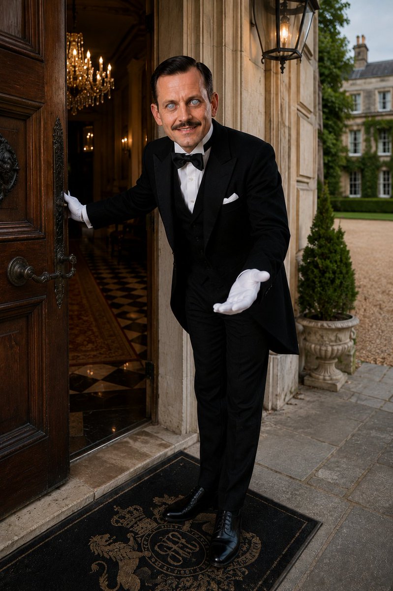 Mindlessbutler's tweet photo. Welcome to the Manor, dear visitor. Master @the_alexsimmons has been expecting you. My name is Butler Julian. I am here to make your stay so comfortable you may never want to leave. Please enter... https://t.co/99AHwnuReK