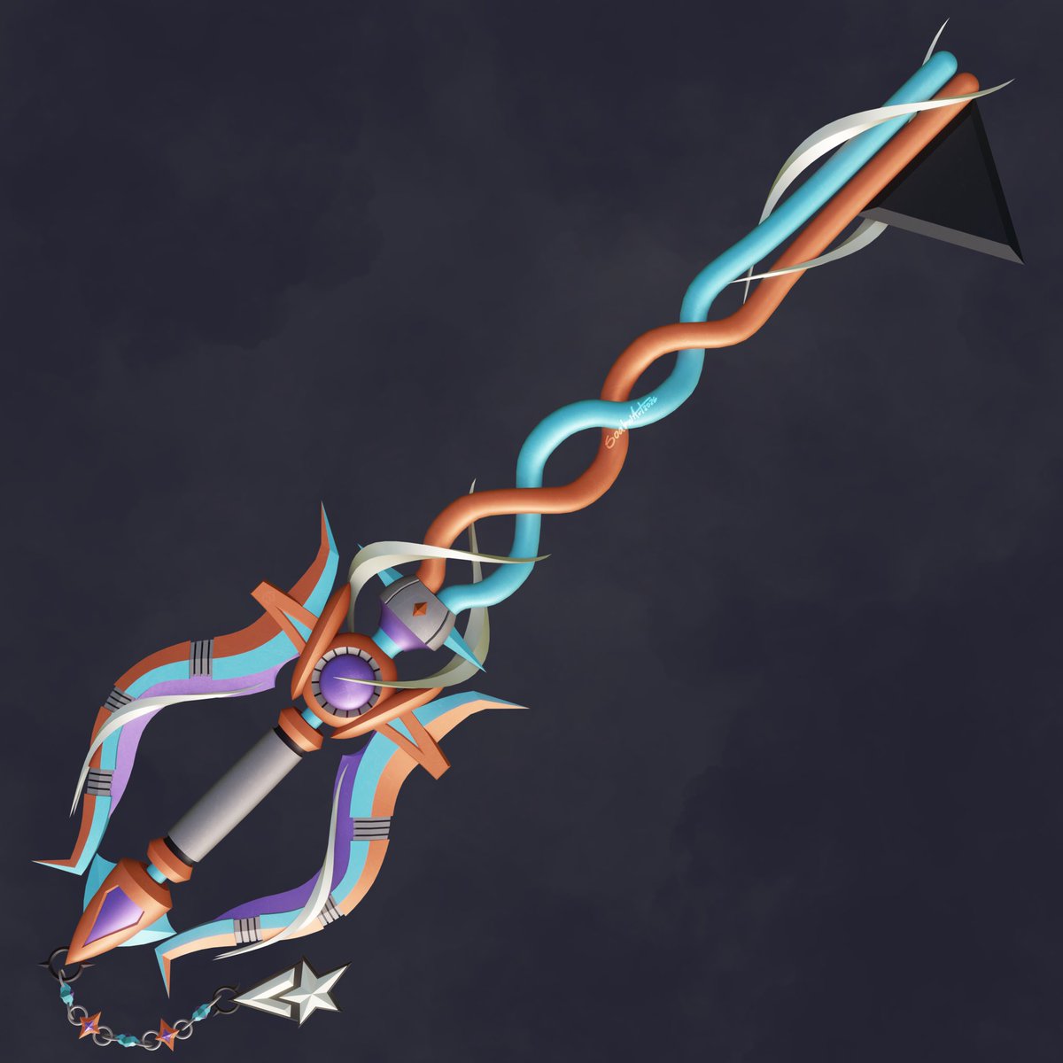 SoakuArt's tweet photo. Keyblade Adopt: Helix Shift
Inspired by Deoxys!
Message me on Discord if interested
#kingdomhearts #keyblade #deoxys https://t.co/xCN0dCsXUu