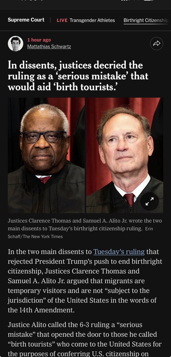 EclecticCoastin's tweet photo. Black conservatives— how are yall still supporting Clarence Thomas? Honest question. https://t.co/4HcCLdLije