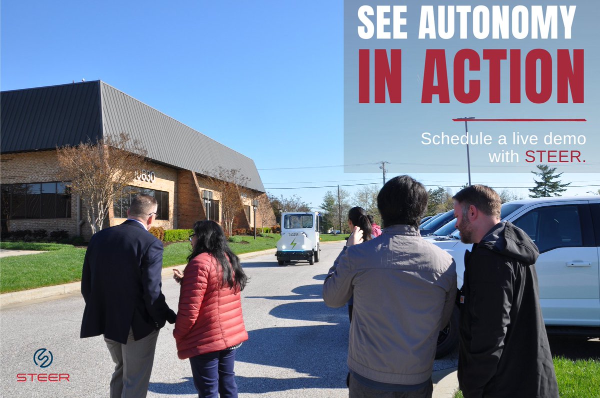 STEERTechLLC's tweet photo. See it. Ask questions. Experience it.

The best way to understand autonomous vehicle technology isn’t through a brochure, it’s by seeing it operate in the real world.

📅 Interested in a live demo? Let’s start the conversation.

https://t.co/RJ49plRPZU https://t.co/zGbRFzuscg