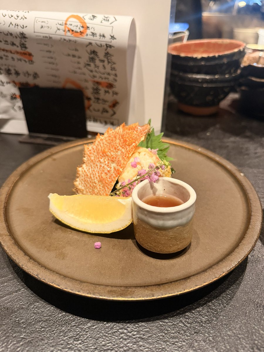 Arc566w's tweet photo. カニと魚🦀🦀
美味しかった🦀 https://t.co/gsjS8Joxyy