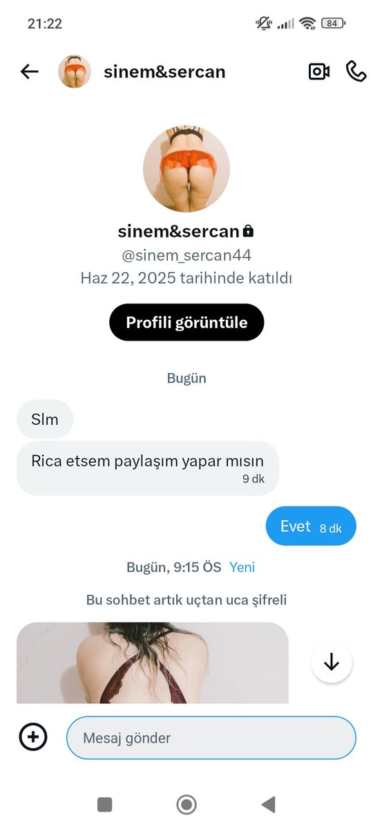 46itiraf's tweet photo. Maraş tan evli çift takipçimiz https://t.co/B6TlgTPMYi
