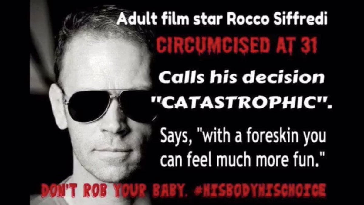 Paraplane100's tweet photo. @Uncommonsince76 Circumcision strips the penis of much of its erogenous tissue, along with sexual and protective functions. It's genital mutilation. https://t.co/VCiv832RNh