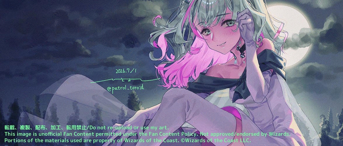 デュエマLOSTのクリスタさんを描きました いつも使ってるファンアート