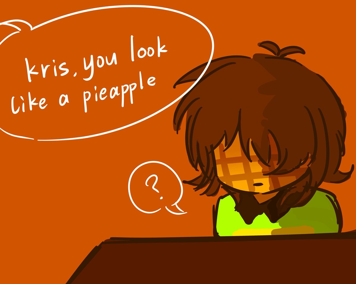 rfksmn's tweet photo. #deltarune 
I’m so broken after I play chapter 5…… https://t.co/FODXjIvyQP