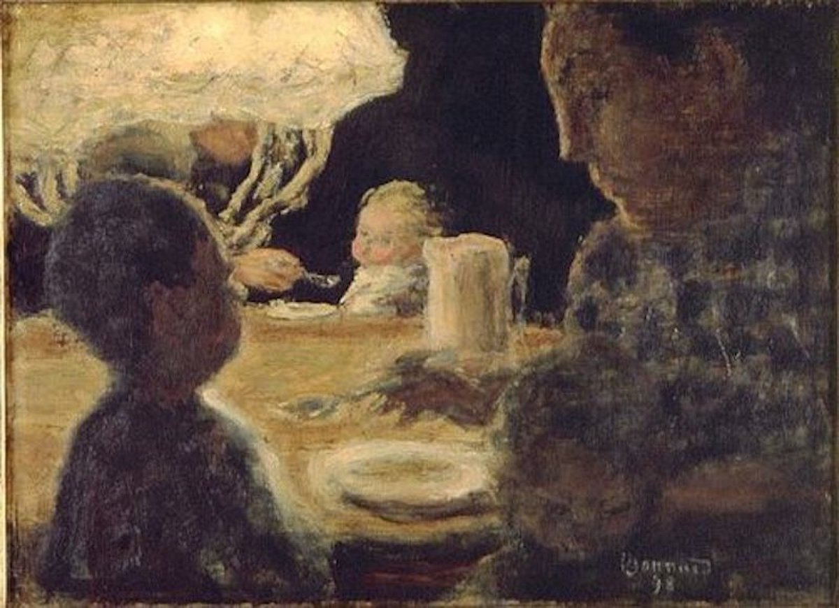 mhcoutinho_48's tweet photo. Pierre Bonnard (Français,1867-
1947): “Déjeuner aux chandelles”, 
1898. https://t.co/JGQXhwnzPb