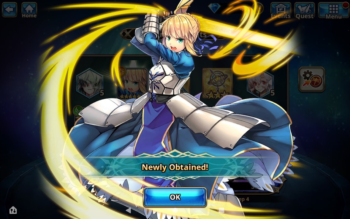 GameZero64's tweet photo. Although I also have some attraction for Sakura Matou, but since I’m more of a Saber Waifu unit I managed to acquire both forms from this collab. I couldn’t find a way to get Saber’s alt unit wearing her white dress💍✨

@WinspearUltima @PlanesWalkure @RedDecimo @Ultragalaxy4 https://t.co/GUhu1yEuP0