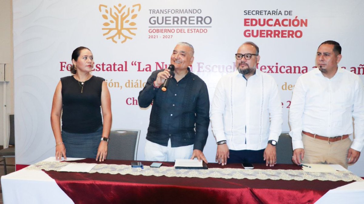 Gob_Guerrero's tweet photo. 👩🏫📝 #SEGInforma | En mesas de trabajo, docentes de Guerrero analizan y comparten sus experiencias pedagógicas dentro del Foro de la NEM. Cada historia de aula suma a la construcción de una visión educativa compartida.
#EducaciónQueTransforma https://t.co/8McL0bybW8