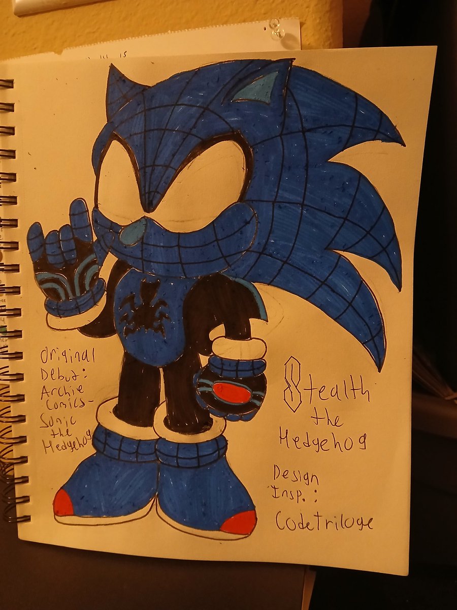 RM_21_2004's tweet photo. Here are three different Sonic variants I ended up cooking recently!

1- Stealth the Hedgehog (Design Inspired by @codetrillogy) https://t.co/6RLgiOChpj