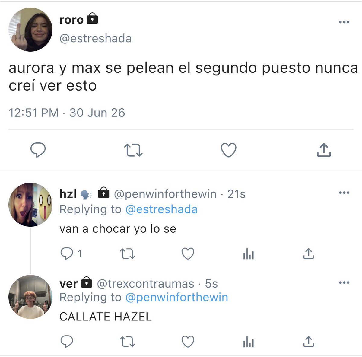 cherrylvslatte's tweet photo. —　˚      XXIX : Cállate Hazel   ⸝⸝ 　♡ https://t.co/zpQ0DEi0qT