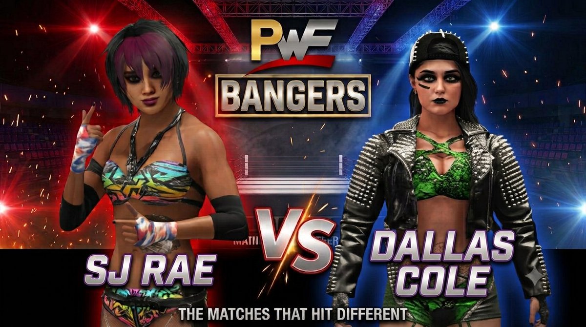 PWF_Efed1's tweet photo. We got another "PWF BANGER" releasing for you tomorrow at 9pm BST on https://t.co/sZfKUefk9l
SJ Rae and Dallas Cole battled it out on the last episode of Fight Night and has earned themselves a spot on the BANGERS series!!
#PWF #PWFBangers #WWE2K https://t.co/v6s7c2RdFR
