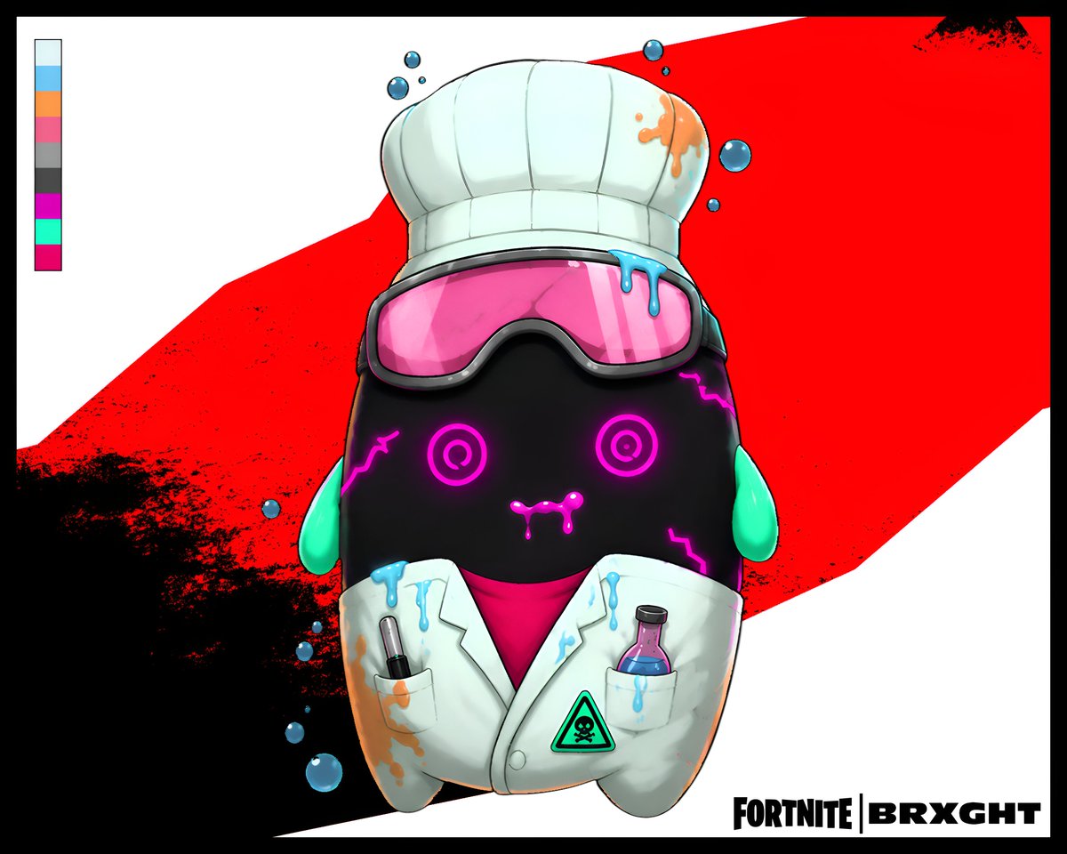 BrxghtFN's tweet photo. Meet The Cook! 🧪🍳
An unhinged little scientist who sees the Island as his personal kitchen! 😈
My Submission for the #DesignASprite contest. https://t.co/hXL3Gblxy0