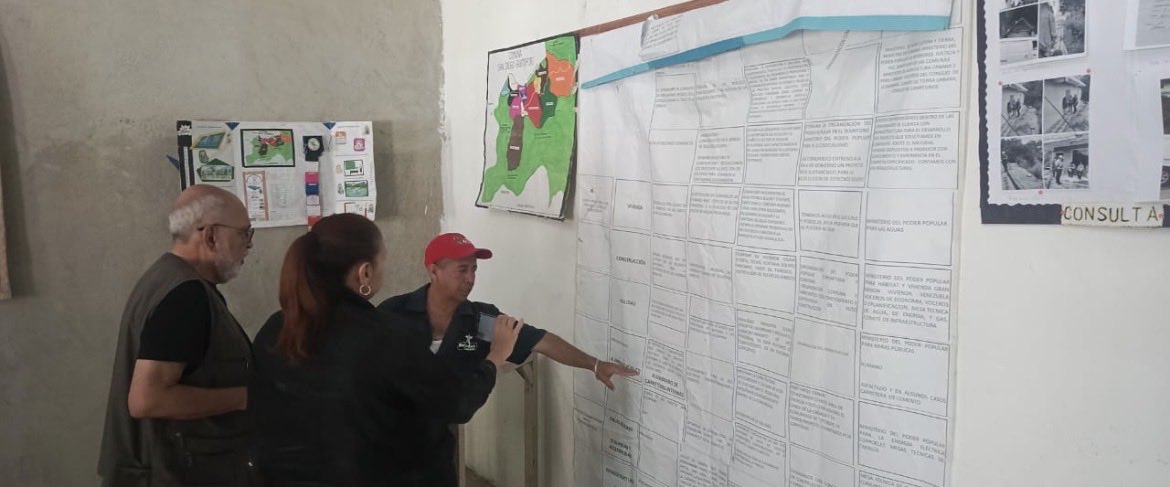 CFigueroaDDHH's tweet photo. Días antes del terremoto en Venezuela visité la Comuna La Veguita en particular el Consejo Comunal Kaika-Shi en Caracas y en los Altos Mirandinos en Miranda la Comuna El legado de Chávez, la Comuna San Diego Guatopori y al Consejo Comunal 23 de enero de la Comuna Cacica Urquía. https://t.co/ILYVLLVqPS