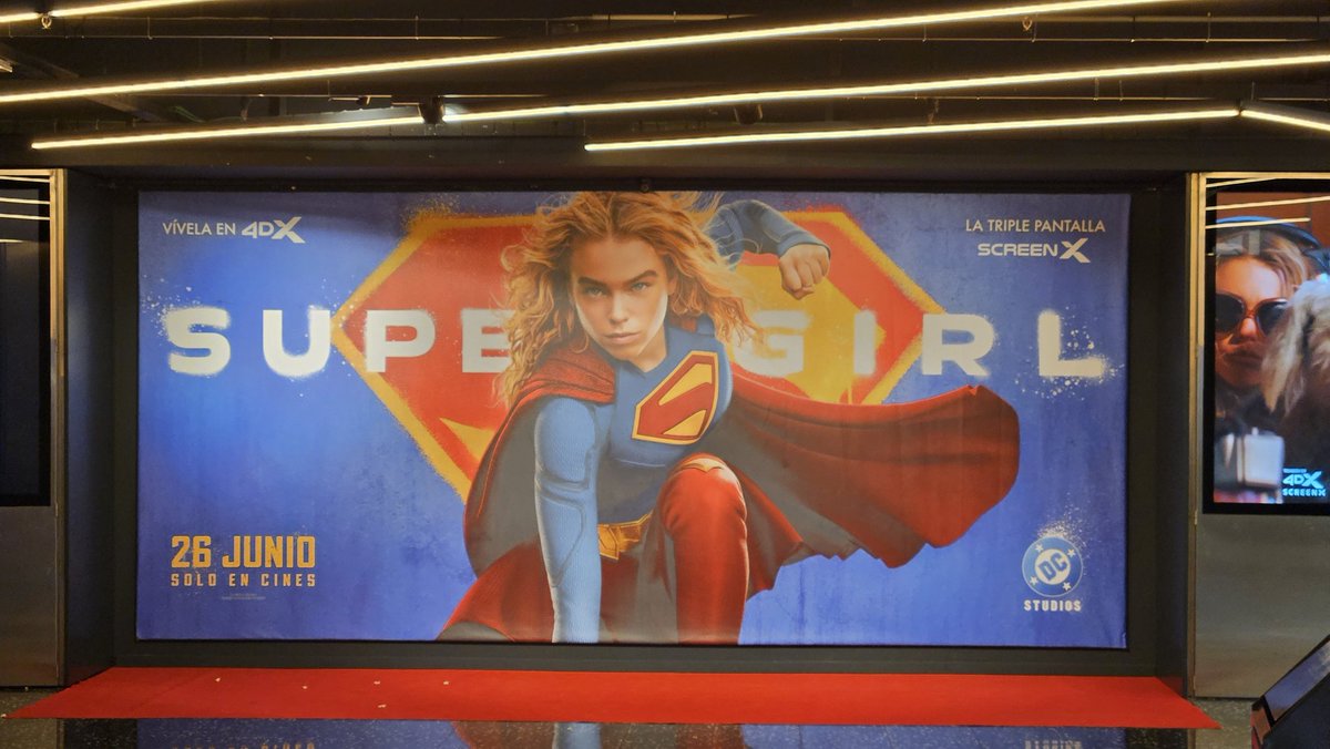 Kacike_'s tweet photo. Iba sin pretenciones a la película! Y voy a decir solo una cosa, me ha gustado más que el film de superman. Esta SuperGirl imperfecta es la que yo quiero! 🤣 Y acepto Kripto como miembro de la familia ❤️ #supergirl https://t.co/nHQ2Aml180