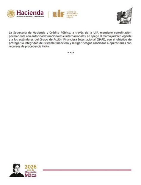juanbaaq's tweet photo. México y EU dan un golpe conjunto a una red de huachicol ligada al CJNG.

La UIF bloqueó cuentas de 11 sujetos. La OFAC sancionó a 2 personas y 9 empresas

La red usaba empresas “fachada” de transporte y logística para blanquear recursos del robo de combustible https://t.co/Fc2sd73wZL