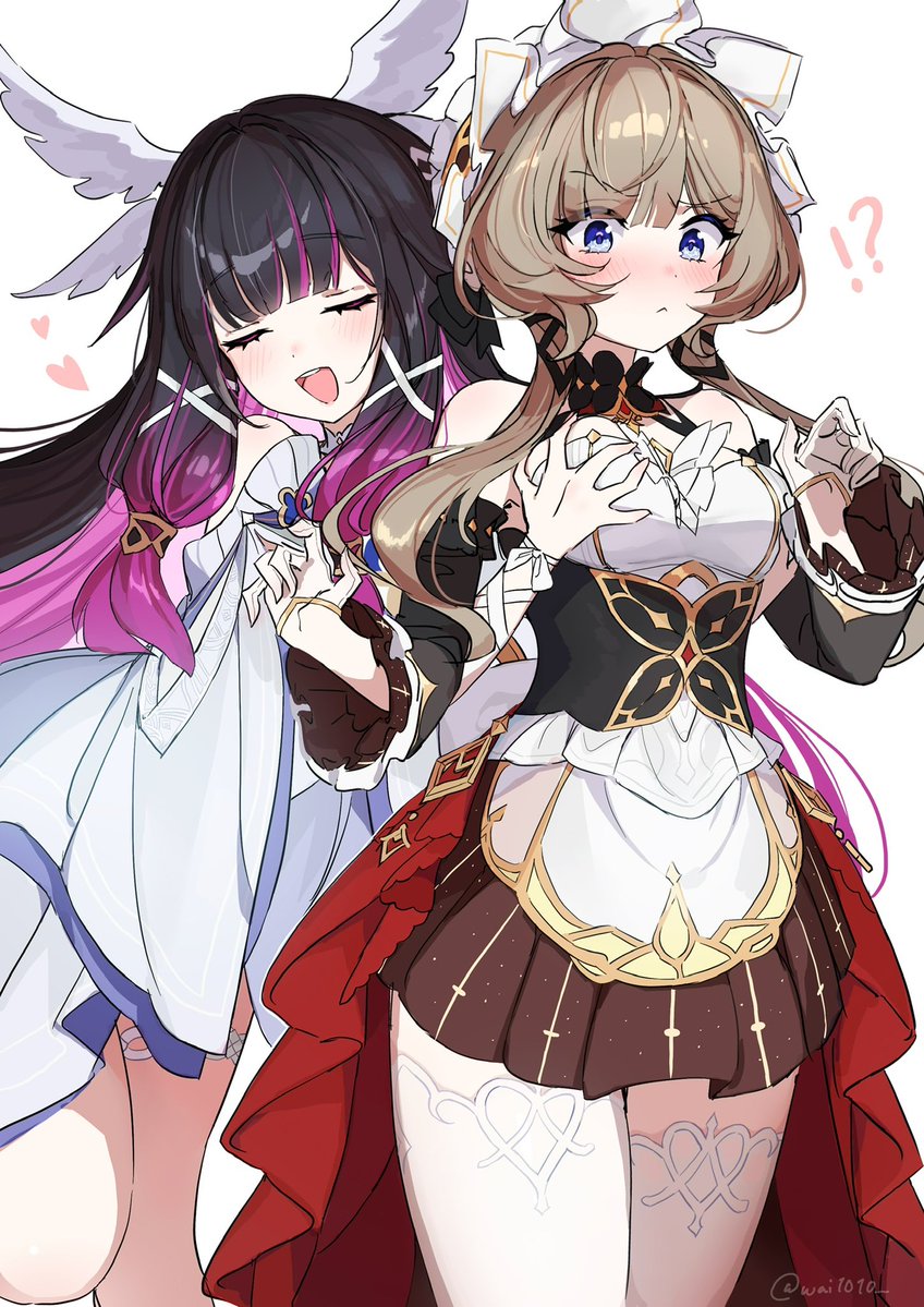 wai1010_'s tweet photo. “I missed you so much Sandrone~”
“Hey! Where are you touching!?”
#Sandbina #コロサン https://t.co/vTiyjuD0yU