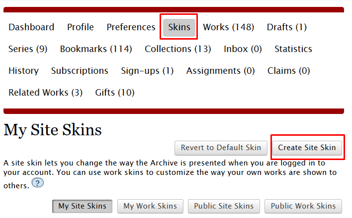 StatickyRadio's tweet photo. If anybody wants to know how to make AO3 red when the claude AI tags are present:
-Go to your AO3 profile page and select "skins," then "create site skin"
-Copy in the CSS from page 4 of the report (https://t.co/ZTqbBc2VHm), and submit the skin
-Test with chapter 2 of The Rerun https://t.co/hql0zVpjE0