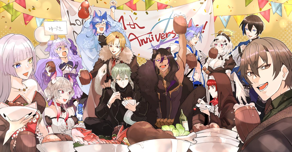 locus_meus's tweet photo. ╋━━━━━━━
  祝LOCUS MEUS１周年
　 　　━━━━━━━╋

いつも弊所所属ライバーを応援頂き、誠にありがとうございます。
2026年7月1日をもちまして当事務所は設立一周年を迎えました。

支えてくださっている皆様、心からお礼を申し上げます。
今後ともLOCUS MEUSをよろしくお願いします。 https://t.co/iLz1BCSji3