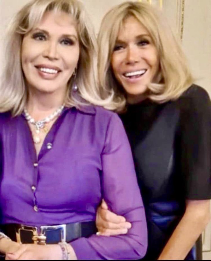 Dandy_Bator's tweet photo. Brigitte Macron est une femme ! Comme Amanda Lear... https://t.co/YFkDdSETkJ