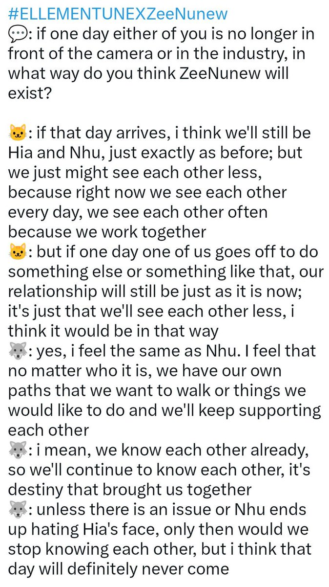 PinkRoses1221's tweet photo. = ZNN nvr slightest thought in their mind tht they'll marry eo like their delulu fans hope for🤣 bcz if they ever thought abt it, they'll not answer like tht. Married cp will still see eo often. Bt bcz #ZeeNuNew are just friends, thats why https://t.co/XchcS9K7NW