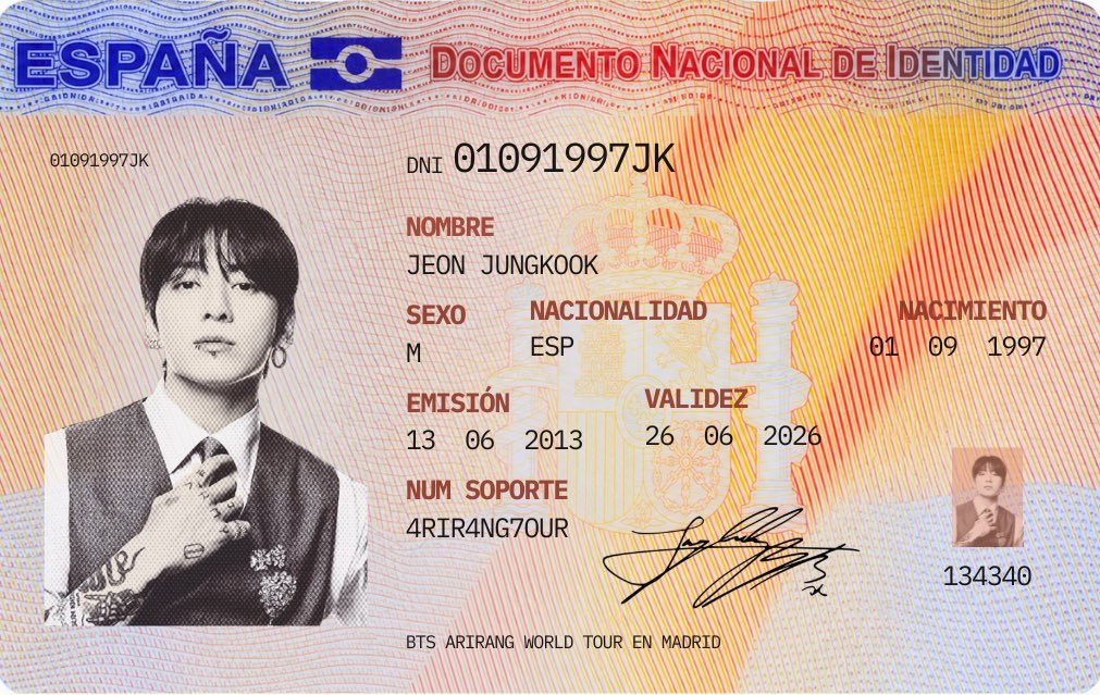 kuinjungkooka's tweet photo. la 4 es la parte posterior del dni q use para todos, por si queréis hacerlos por ambas caras :p https://t.co/O0pU8nc0fj