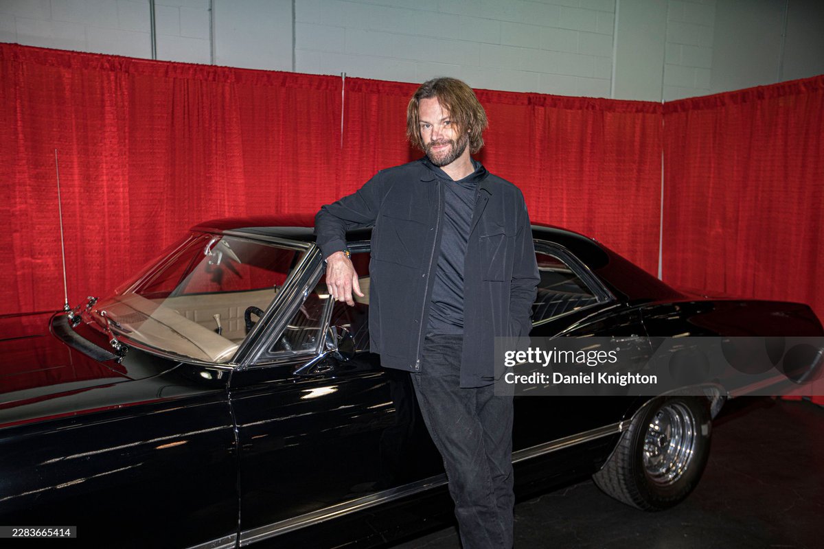 JarPad_Team's tweet photo. 2026 FAN EXPO Anaheim: Special Edition (1/3)

ANAHEIM, CALIFORNIA - JUNE 27: Jared Padalecki poses with his 1967 Chevy Impala "Lil Bro" from the television show Supernatural during Day Two of Fan Expo Anaheim at Anaheim Convention Center on June 27, 2026 in Anaheim, California. 

📸 (Photo by Daniel Knighton/Getty Images)

#JaredPadalecki #SamWinchester #Jared_Updates