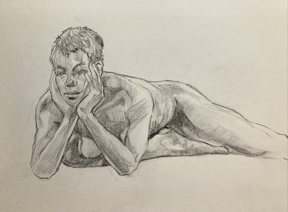 UnDibujante_0's tweet photo. 20-Minutes pose and drawing.
Charcoal on paper
#Drawing #Art #NudeArt #figurativeDrawings #commissonopen #CharcoalDrawing #Charcoal https://t.co/3PEePJCgnA