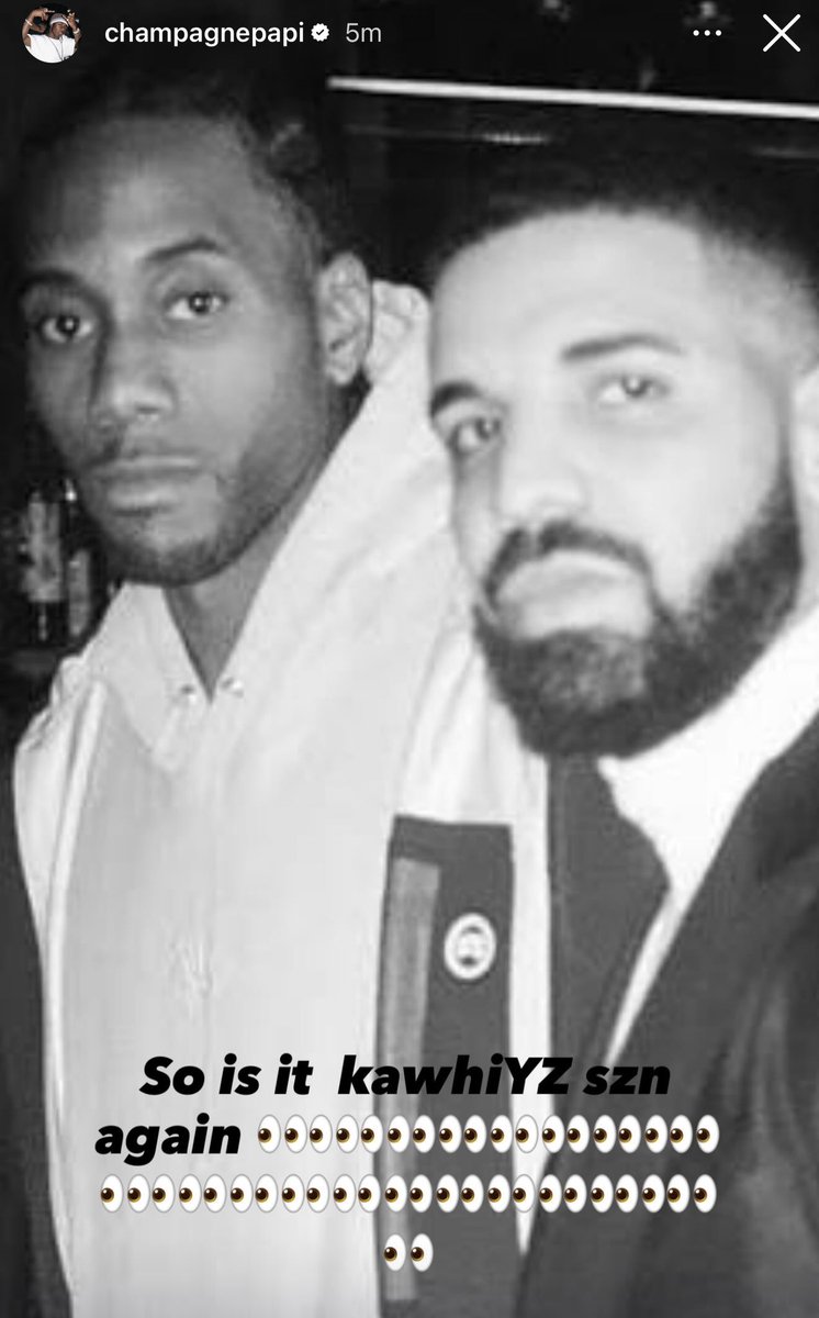 TheDunkCentral's tweet photo. Drake on IG 👀 https://t.co/52Rf53OGYG