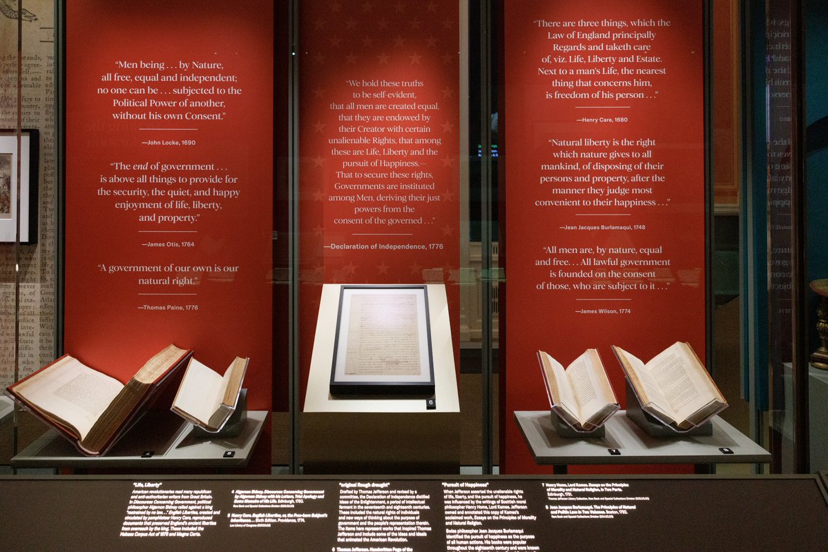 librarycongress's tweet photo. NEWS: A new exhibition, “The Declaration’s Promise: A Revolutionary Idea,” opens July 3 at the Library of Congress, exploring the principles of the Declaration of Independence and their impact on American history over the last 250 years. 

https://t.co/POq8zUhLN0 https://t.co/AIa10qY2oK