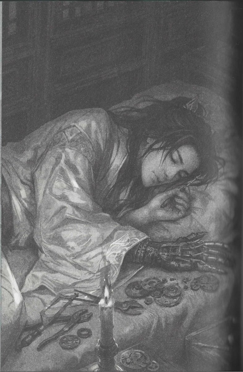 sqqharem's tweet photo. Chu Wanning in omega nest (100% canon trust me)

Interior illustration by Anna Podedworna for the polish edition, vol.1 https://t.co/0kroqSaVH6